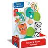 CLEMENTONI S.P.A. Clementoni Gioco con Ventosa per Seggiolone con Animali Girandola per Bambini 1 Anno+