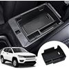 SHAOHAO Compatibile con Jeep Compass 2021 2022 2023 2024 2025 Accessori per Console Centrale, bracciolo, Contenitore portaoggetti per bracciolo Centrale Organizer Accessorio Jeep Compass