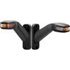 D-TECH 2 x LED Luci Posizione Laterali del Rimorchio Lampade Posizione Anteriore del Camion ECE-approvato 12v 24v luci di Posizione LED per rimorchio,Camper, Caravan Camion LED Luci Laterali rimorchio