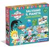 Clementoni - 16348 - Meteo Heroes - Salviamo Il Pianeta, Gioco di logica - Gioco educativo 4 Anni - flashcards - Gioco da Tavolo per Bambini - Play for Future - Made in Italy, Multicolore