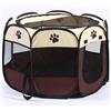 Generic Hanzete - Box portatile pieghevole impermeabile per animali domestici, in tessuto Oxford Air Mesh e box per esercizi, per cani e gatti, piccolo