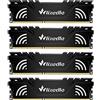 Wlizedle DDR3 Memoria RAM 32GB Kit (4x8GB) 1866MHz CL13 U-DIMM Wlizedle Modulo di Memoria PC3-14900 240-Pin 1,5 V per Desktop Computer, Nero