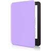 MoKo Custodia Compatibile con 6 Pollici Nuovo Kindle 11a Generazione 2024/2022, Cover Leggera con Auto Sveglia/Sonno per e-Reader, Viola