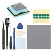 RongZy 80x80mm PTM7950 Pad Termico Radiatore per Laptop CPU GPU SSD Cambiamento di Fase Grasso Silicone per PS5 CPU GPU SSD Cuscinetti Termici Accessori di Raffreddamento