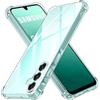 iVoler Cover per Samsung Galaxy A16 4G / A16 5G, Custodia Antiurto Trasparente per Assorbimento degli Urti con Paraurti in TPU Morbido, Sottile Morbida in Silicone TPU Protettiva Case