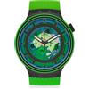 Swatch / Big Bold Planets / Come in Peace / orologio unisex / quadrante trasparente / cassa plastica / cinturino silicone - SB01B125