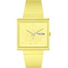Swatch What If...Lemon? / Bioceramic / orologio quadrato unisex / quadrante giallo / cassa plastica / cinturino plastica - SO34J700