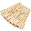 heavenlife 100 Pezzi Barbecue Spiedini di bambù, 12cm Spiedini di Legno Griglia Kebab Bastoncini, Feste Bastoncini di Legno per BBQ Cocktail Buffets Verdure Frutta Carne Hamburger