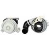 LUTH Premium Profi Parts Pompa di riscaldamento compatibile con AEG 405537379/1 Motore Bleckmann Kpl con testa della pompa e riscaldamento per lavastoviglie