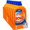Sole Detersivo Lavatrice Bianco Splendente 287 Lavaggi, (7x41), Formula igienizzante, Detersivo Lavatrice Liquido Bianco Splendente, rimuove le macchie a basse