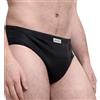 SliPss INCONTINENCE INNOVATION Slipss | Slip Uomo per Incontinenza con Inserto Cucito, Mutande Assorbenti Lavabili e Riutilizzabili, Assorbenza Light 200 ml, Taglia L, Nero