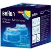 Braun Cartucce di ricarica CCR2 Clean & Renew - Confezione da 2