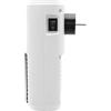 Wintem Mini Stufa Elettrica da Parete 18,5x9,5x7cm 400W - Effetto Camino - Comodo Display LED - Controllo Facile e Intuitivo - Timer Programmabile 12 Ore - Comodo da Usare