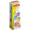 Quercetti Costruzioni Morbide per Bambini 4 Pcs 6-36 Mesi Giochi Bambini 6 Mesi Giochi Sensoriali 1 Anno Regalo Bimba 1 Anno Igienici e Lavabili