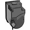 KONICA MINOLTA Toner nero compatibile con Konica minolta 8937-9090 nero 11500 pagine