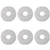 NIXOOT 6 Panni di Ricambio per Dreame L10 Ultra/L10s Pro/L10s/L10 Prime/L20/X40 e Xiaomi X20+ Aspirapolvere Robot, Microfibra Lavabile