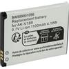 vhbw batteria compatibile con Emporia Touch Smart, Touch Smart 2, Touchsmart 3, Touchsmart 1 smartphone cellulare (1100mAh, 3,7V, Li-Ion)