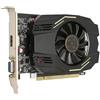 Cuifati Scheda Grafica Desktop GT1030 DDR5 da 2 GB, Scheda Grafica da Gioco 3840x2160 64 Bit 1468/2400 MHz Scheda Video GPU HDMI VGA PCI Express X4 3.0 con Ventola Singola, API 3D per