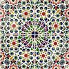 Cerames piastrelle ceramiche marocchine Mattullah - ceramiche piastrelle mosaico decorative per il bagno, la cucina, sotto le scale | Piastrelle colorate marocchine con motivo orientale 20x20 cm