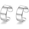 Candyfancy Orecchini Earcuff Argento 925 Orecchino Helix Polsino Orecchio Donna Avvolgere Anello Uomo