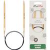 KnitPro Aghi circolari in bambù, 100 cm, 5,00 mm, 3 Pezzi