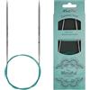 KnitPro Mindful-Ferri da Maglia circolari, 3,00 mm, 80 cm, Blu-Verde