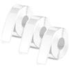 XIHIRCD 480pz/3 Rotoli Nastri per Stampante di Etichette per Phomemo D30, 14x40mm Carta Termica Etichetta Autoadesiva Impermeabile Adesivi per Etichettatura per Ufficio Scuola Casa (Bianco)