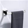TURS Mensola Per Asciugamani Asciugamano Bar Sus 304 In Acciaio Inox Portasciugamani Bagno Lavabo Porta Asciugamano Anello Di Montaggio A Parete, Finitura Lucida
