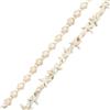 JCUGSBS Kit di Infilatura di Perline per Braccialetti, 60 3mm Perline per la Creazione di Bracelet, Set di Gioielli Fai da Te per Adulti, Perline di Vetro Smiley Charm per Orecchini