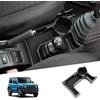 SHAOHAO Compatibile con Jimny JB64W JB74W 2018-2026 cambio manuale organizer per console centrale organizer vassoio interno decorazione scatola per portafoglio Suzuki Jimny accessori