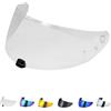 JQF Gear Visiera Casco Moto per i70 i10 HJ-31,Sostituzione della Visiera della Lente del Casco del Parabrezza del Motociclo per Il Casco Integrale(Trasparente)