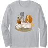 Disney Lady and Tramp Bella Notte Spaghetti Maglia a Manica
