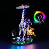 BrickBling Kit di illuminazione LED per Lego Horizon Forbidden West Tall Neck Telecomando Kit di illuminazione decorativa per Lego Tallneck 76989 (non incluso nel LEGO solo)