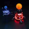 BrickBling Set di luci a LED per Lego 42179 Terra e Luna in Orbita Set di Costruzione (Non Lego), set di illuminazione decorativa per modellino Lego Technic sole, terra, luna set gioco creativo