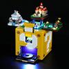 MENZAVA Kit di Illuminazione a LED Compatibile con LEGO 71395 Blocco punto interrogativo Super Mario 64 - Set di luci per il Modello