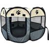 Generic Hanzete - Box portatile pieghevole impermeabile per animali domestici, in tessuto Oxford Air Mesh e box per esercizi, per cani e gatti, piccolo