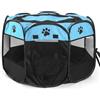 Generic Hanzete - Box portatile pieghevole impermeabile per animali domestici, in tessuto Oxford Air Mesh e box per esercizi, per cani e gatti, piccolo