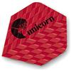 Unicorn Dart Flights | Design Rosso Ondulato | Forma Standard Plus | Durevole Poliestere Pet da 75 Micron