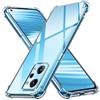iVoler Cover per Realme GT Neo 3T / Realme GT Neo 2 / Realme GT 2, Custodia Trasparente per Assorbimento degli Urti con Paraurti in TPU Morbido, Sottile Morbida in Silicone TPU Protettiva Case