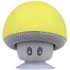 Hipipooo Mini altoparlante Bluetooth portatile senza fili con ventosa Compatibile con telefono cellulare, laptop, pc (giallo)