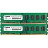 D DUOMEIQI 8GB Kit (2x4GB) PC3-10600 DDR3 1333MHz Unbuffered Non-ECC 1.5V CL9 2Rx8 Dual Rank 240 Pin UDIMM Desktop PC Computer Memory RAM Module Upgrade