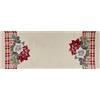 BIANCHERIAWEB Tovaglia Natale Centrino Runner Centrotavola Natalizio Gobelin Stella Tartan 40x100 Stella Tartan