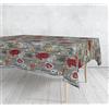 Cieffepi Home Collections NORVEGIA PVC stampato Tovaglia plastificata natalizia da tavola (Var. 003, 140 x 180 cm)