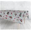 Cieffepi Home Collections NORVEGIA PVC stampato Tovaglia plastificata natalizia da tavola (Var. 002, 140 x 180 cm)