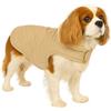 Flamingo cappotto cane - Flamingo Bonnie Beige - A:40cm B:34-40cm C:54-60cm - poliestere - idrorepellente - interno in peluche morbido - Chiusura a strappo