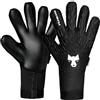 FEARLESS GOALKEEPERS Wolf Pro Onyx 2.0 - Guanti da portiere uomo e bambino - Guanti portiere con lattice tedesco - Presa antiscivolo - Taglio negativo - Sensazione seconda pelle