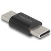 DeLOCK Adattatore SuperSpeed USB 10Gbps (USB 3.2 Gen 2) USB Type-C™ Maschio a Maschio Nero Marca