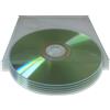 Gizmo - Custodia in plastica con lembi per CD/DVD, 200 x 80 micron, colore: Trasparente