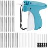 Capaneus Quik Clothing Fixer Set, Stitchy Gun, Pistola per Punti Vestiti, Fissaggio Rapido per Vestiti, Micro Stitchy Pistola, Mini Sewing Machine, Fissatore Rapido per Vestiti con 6 aghi 1000 aghi in plastica