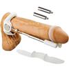 Pro6toy Regolabile Allunga Pene Sex Toys - Allungamento Pene Sex Toys Uomo Barella per Staffa Maschile,Dispositivo per l'allenamento del Pene Maschile Kit Estensione del Pene Pompa per Pene Estensore (Bianco)